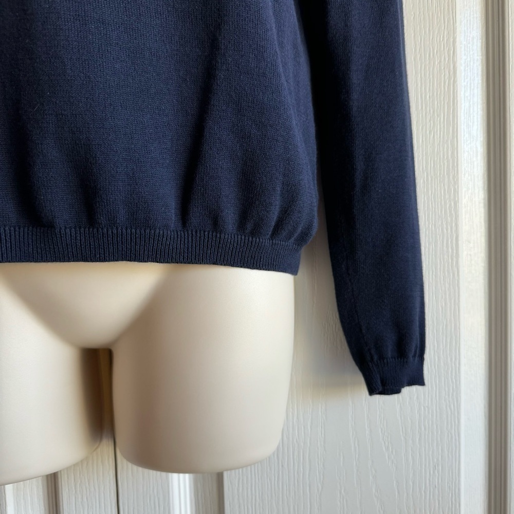 Pendleton Mock Neck Rib Knit Sweater - Picture 3 of 7